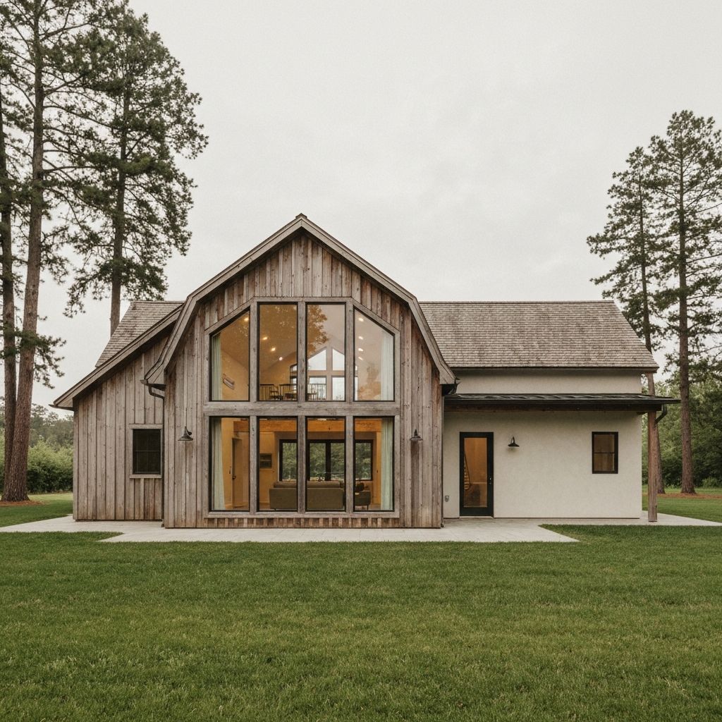 The Ranch Barndo V-118 rear exterior rendering